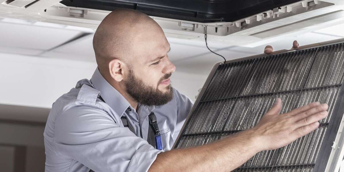 how often change air filter hvac